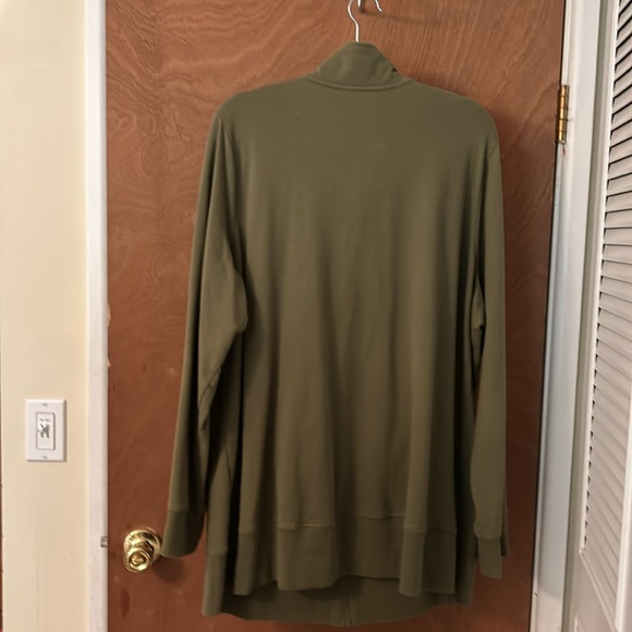 2X d & co active long zip up jacket - Picture 2 of 5